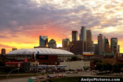 Time Lapse: Metrodome (Minneapolis, MN)