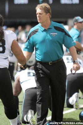 Jacksonville Jaguars head coach Jack Del Rio