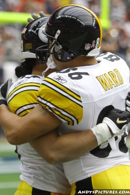 Pittsburgh Steelers safety Troy Polamalu and WR Hines Ward