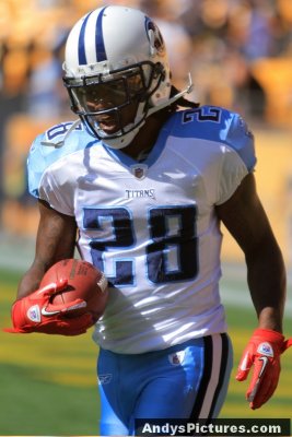 Tennessee Titans RB Chris Johnson