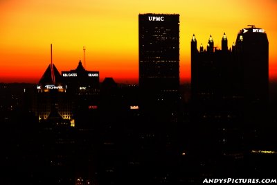 Sunrise in Pittsburgh, PA