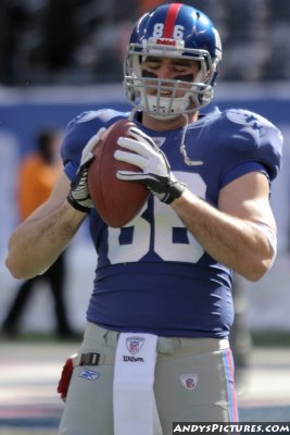 NY Giants TE Bear Pascoe