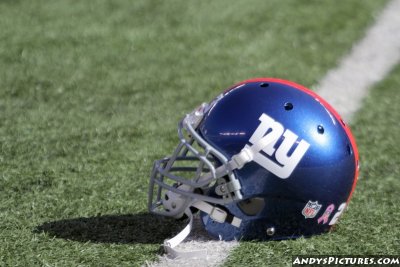 NY Giants helmet