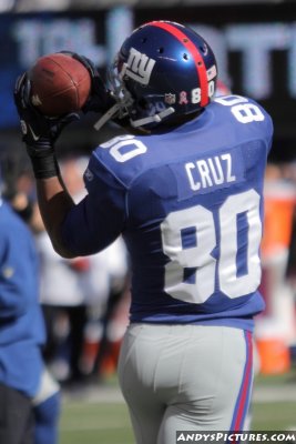 NY Giants WR Victor Cruz