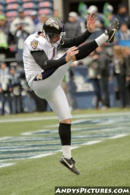 Baltimore Ravens punter Sam Koch