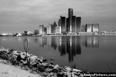 Detroit at Night