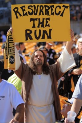 Jesus is a Steelers fan