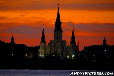 New Orleans at Sunset