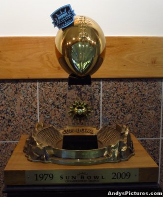 Sun Bowl championship trophy