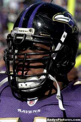 Baltimore Ravens LB Terrell Suggs