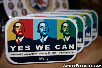 Obama breathe mints for that stale stimulus taste