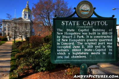 New Hampshire State Capital - Concord