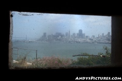 View of San Francisco from Alcatraz