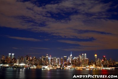 New York City Skyline at night