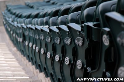 Repeating seats - Philadelphia Eagles