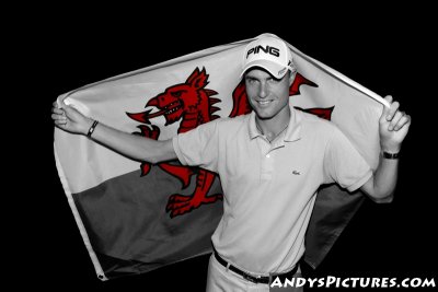 PGA golfer Rhys Davies