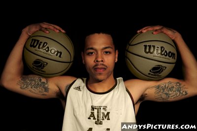 Texas A&M Aggies guard B.J. Holmes