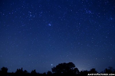 The stars over Santa Fe, NM