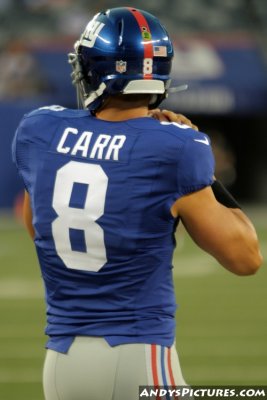 NY Giants QB David Carr