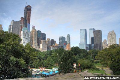 NYC midtown skyline from Central Park