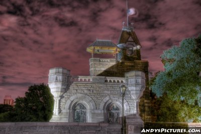 Belvedere Castle at Night