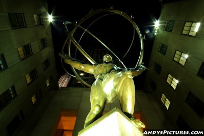 Atlas sculpture 