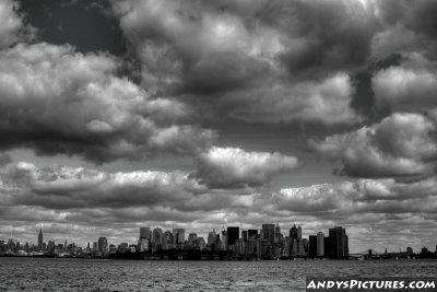 New York City Skyline from Liberty Park in New Jersey