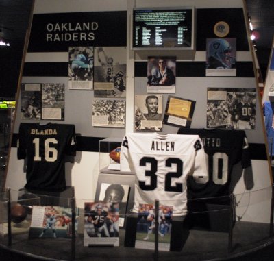 Oakland Raiders section