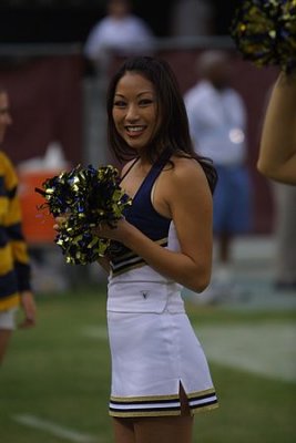 Univ. of California cheerleader