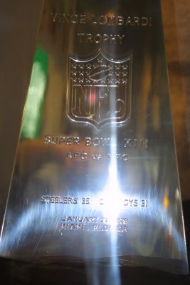 Shiny Super Bowl Trophy