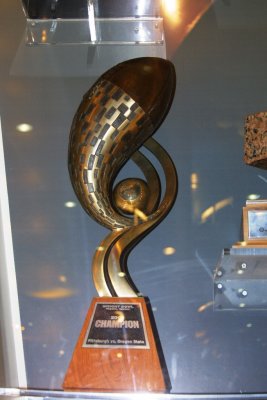 Insight Bowl championship trophy