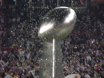 Super Bowl XXXV - postgame celebration