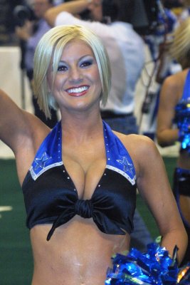 AFL Dallas Desperados cheerleader