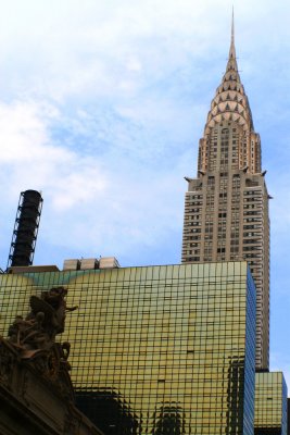 Grand Central Station and the Chrysler Building