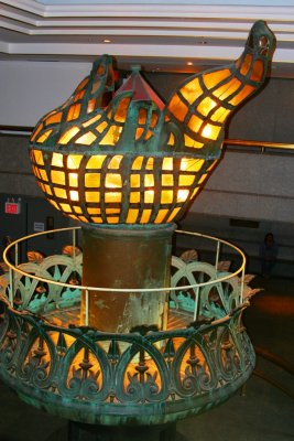 Original Torch for the Statue of Liberty