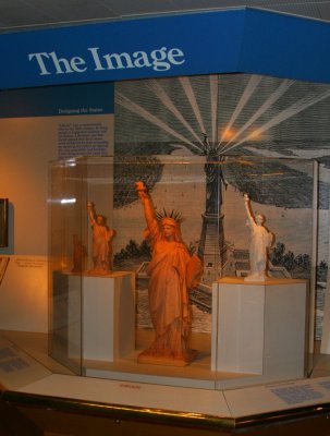 Inside the Statue of Liberty