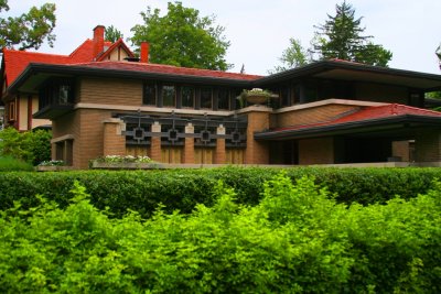 Meyer-May House designed by Frank Lloyd Wright