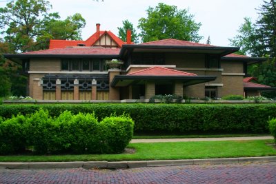 Meyer-May House designed by Frank Lloyd Wright