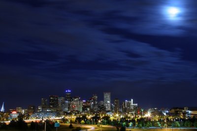 Denver at Night