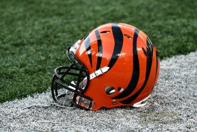 Cincinnati Bengals football helmet