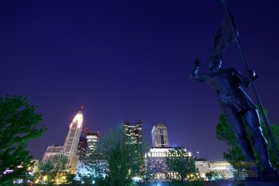 Columbus at Night