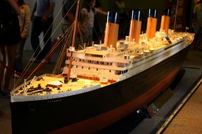 Titantic model at the Denver Museum of Nature & Science