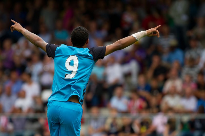 Jurgen Locadia celebrating