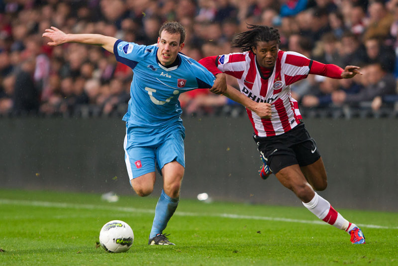 Georginio Wijnaldum and Wout Brama