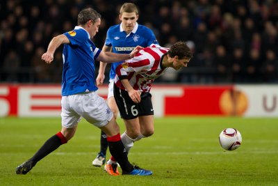 Marcus Berg and David Weir