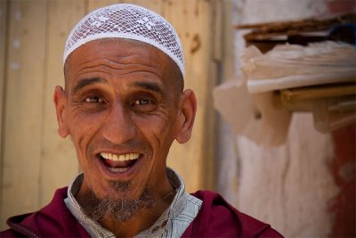 Friendly Moroccan man