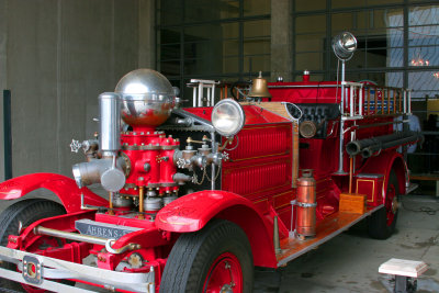 6.  Kansas City's vintage Firetruck