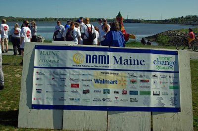 National Alliance on Mental Illness - Fundraising Walk 5/12/12 Back Cove, Portland, Me