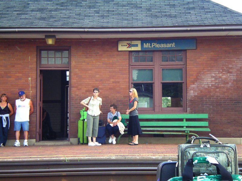 Mt.Pleasant, IA train station