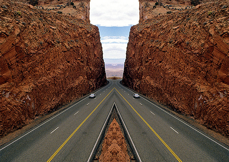 Utah-Roadcut-Konfabulation